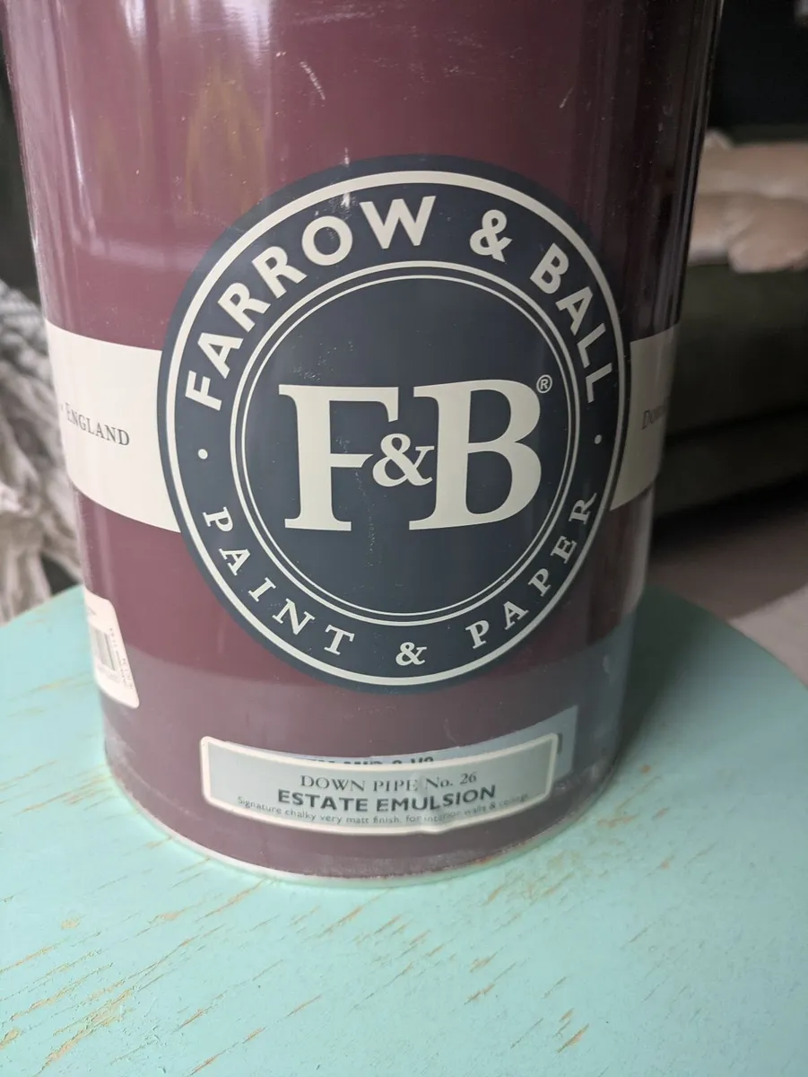 Farrow & Ball Estate Emulsion 5L, colour Downpile - Image 4