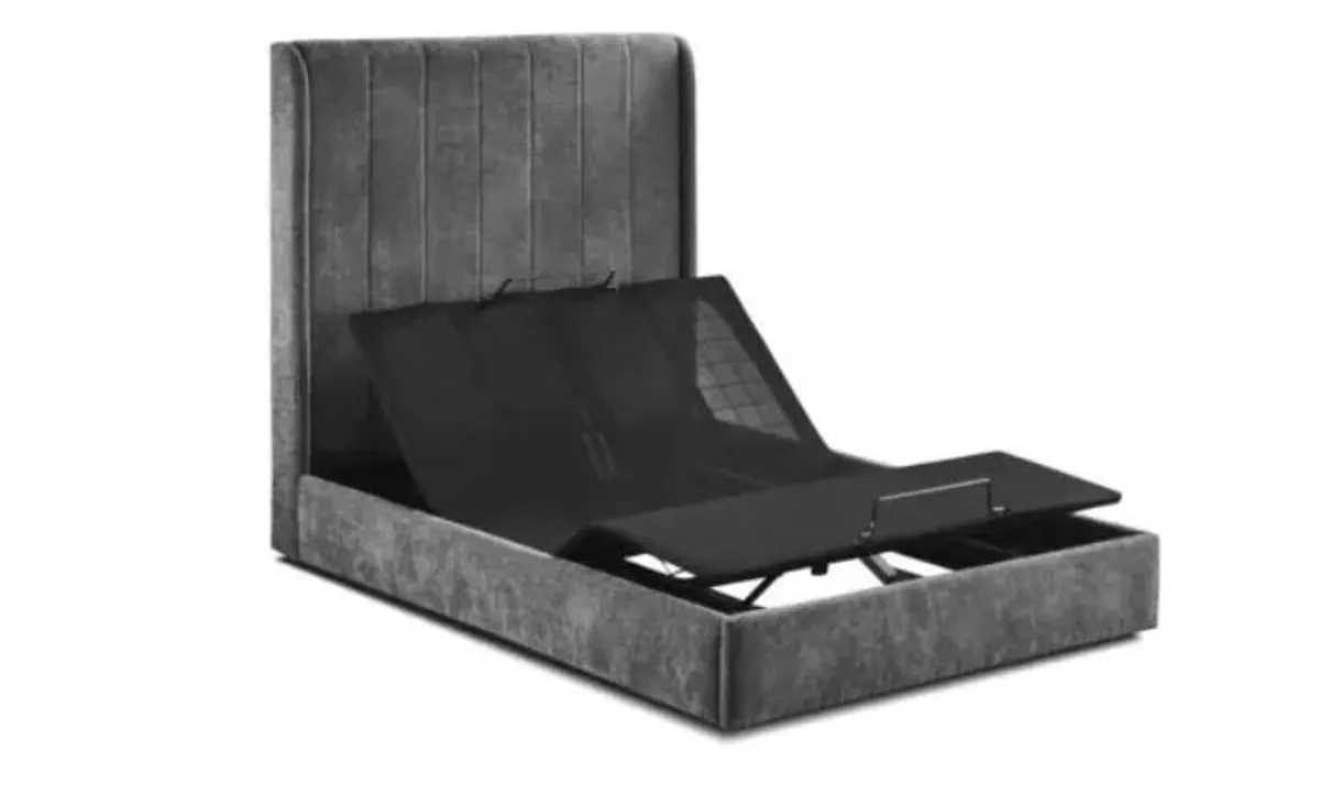Victoria Electric Adjustable Bed / Fabric or PU - Image 3