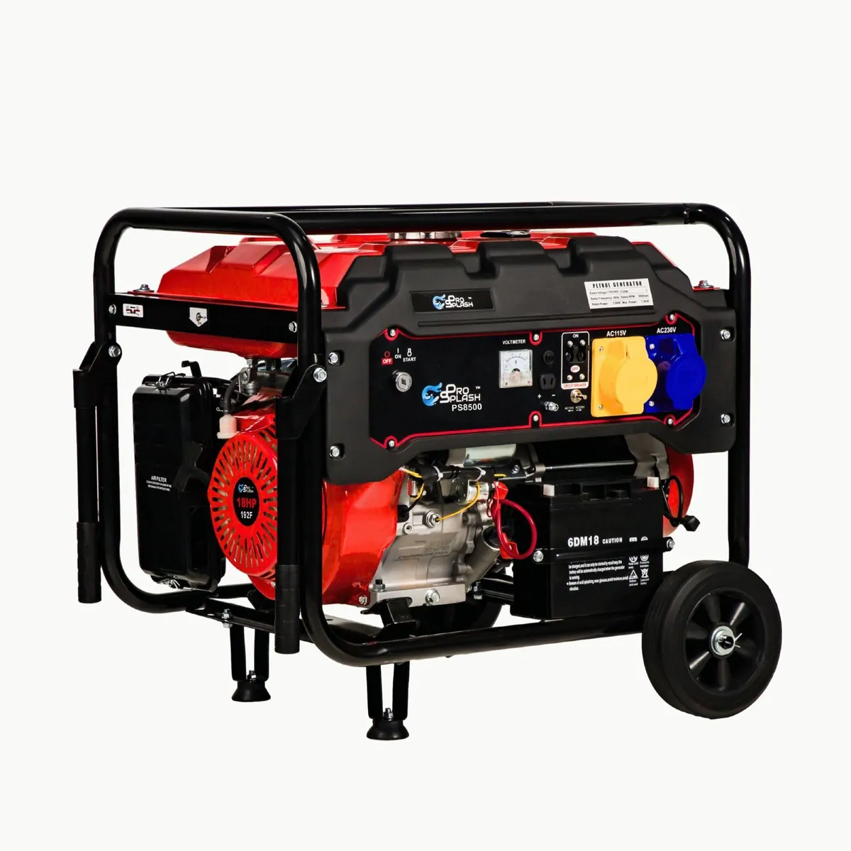 7.5KW 110V+230V Petrol Generator - Pro Group NI - Image 2
