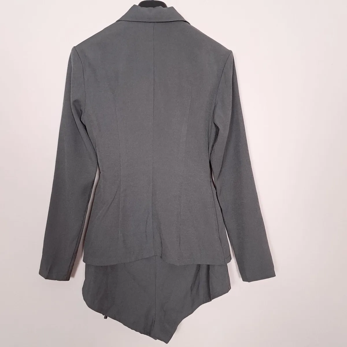 PLT Grey Blazer Wrap Tie Romper Playsuit 8UK/36EU - Image 3
