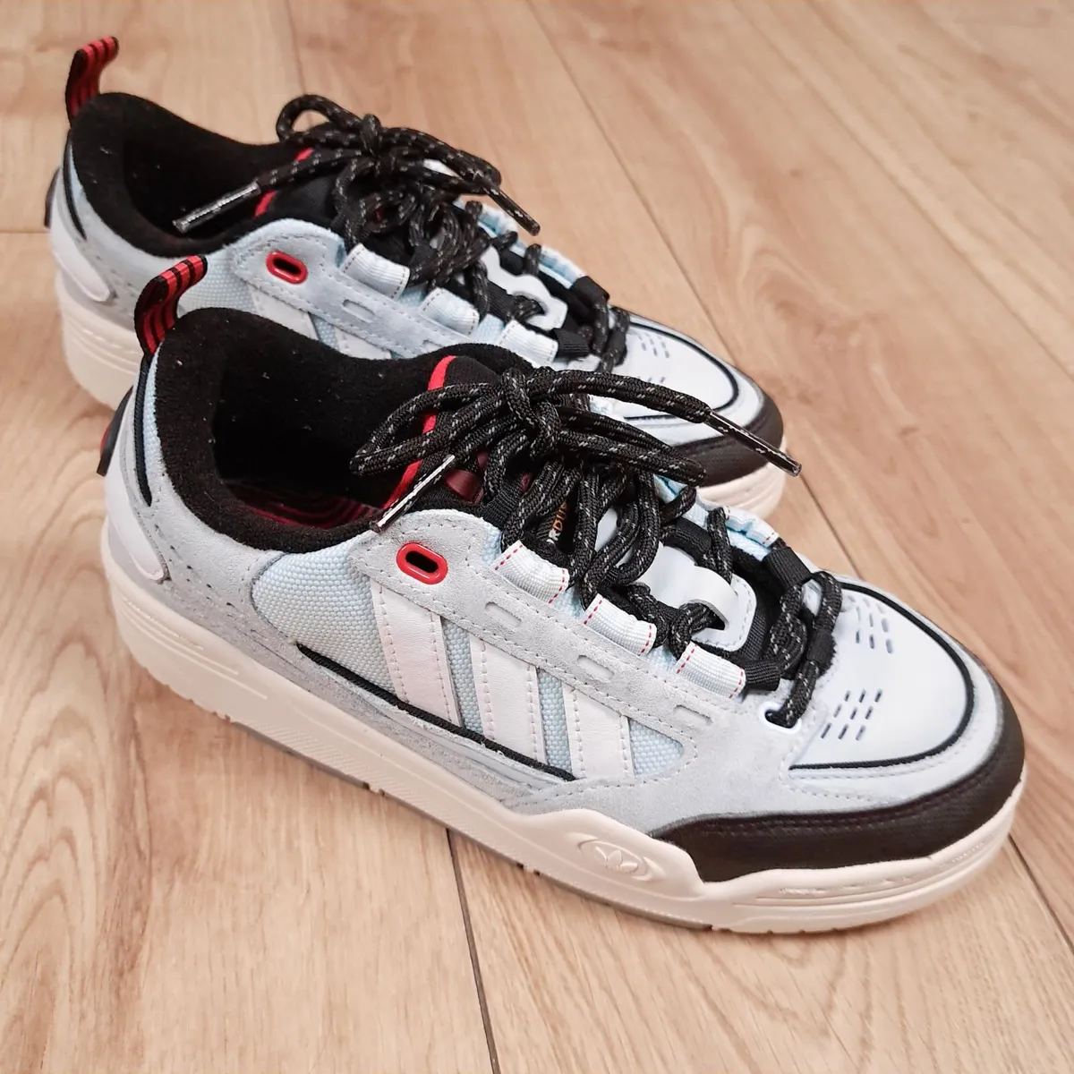 Adidas Adi2000 Blue Low Top Chunky Trainers 4.5UK - Image 1