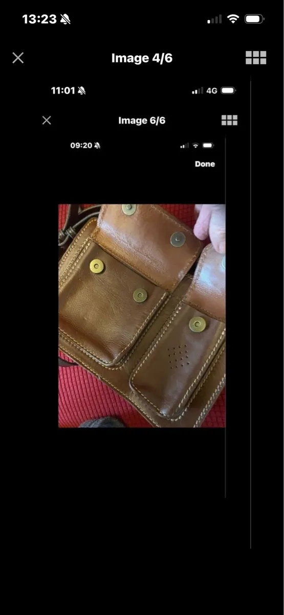 Leather Shoulder Bag - Image 4