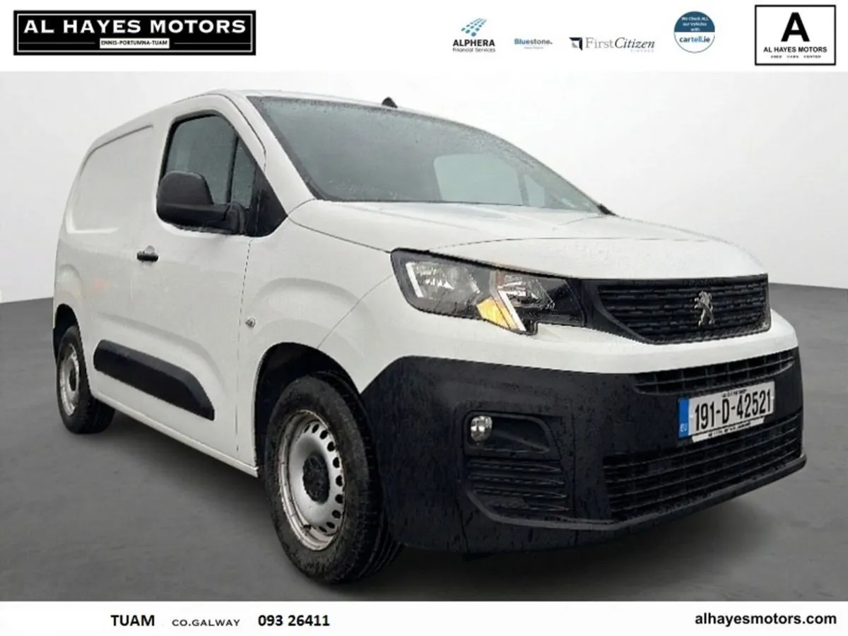 Peugeot Partner ACTIVE PLUS 3 SEATER 1.6 BLUE HDI