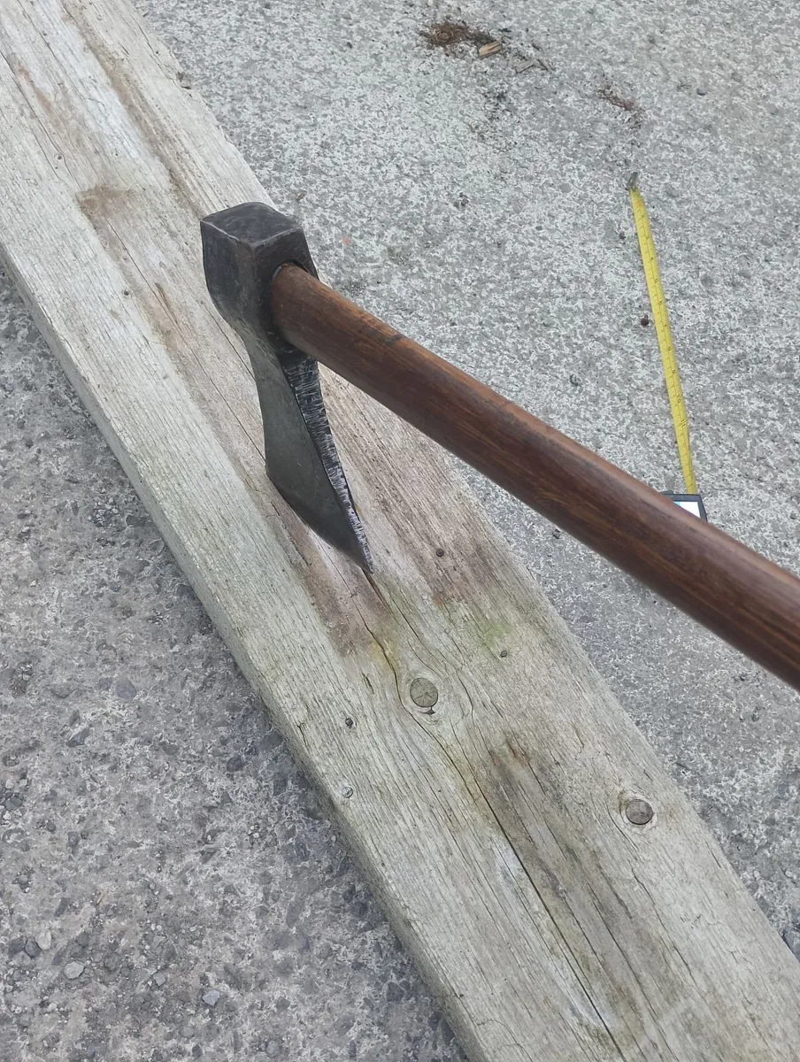 Large antique french axe - Image 1