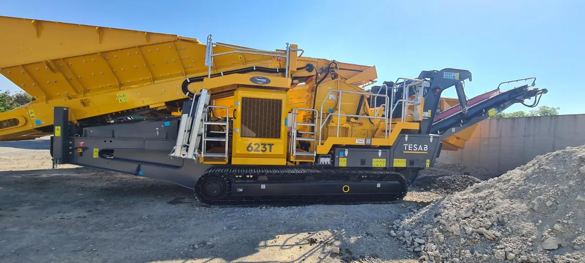 NEW TESAB 623T IMPACT CRUSHER FOR SALE / HIRE - Image 1