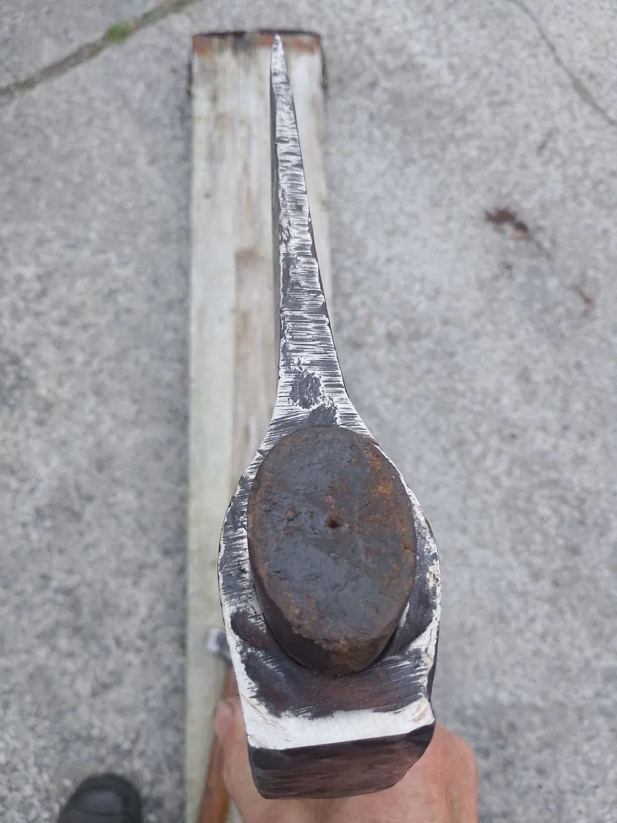 Antique French hand axe hachet - Image 2