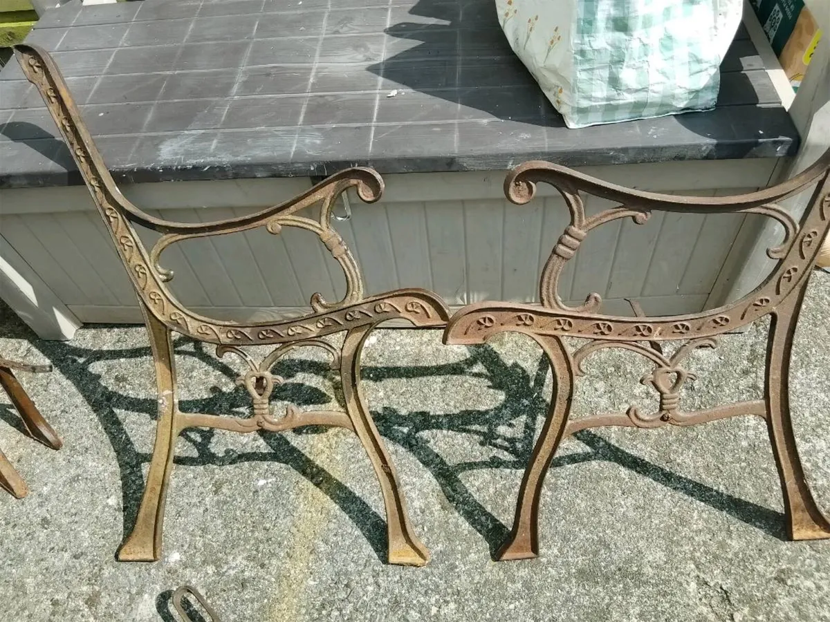 Garden chair ends - Image 2