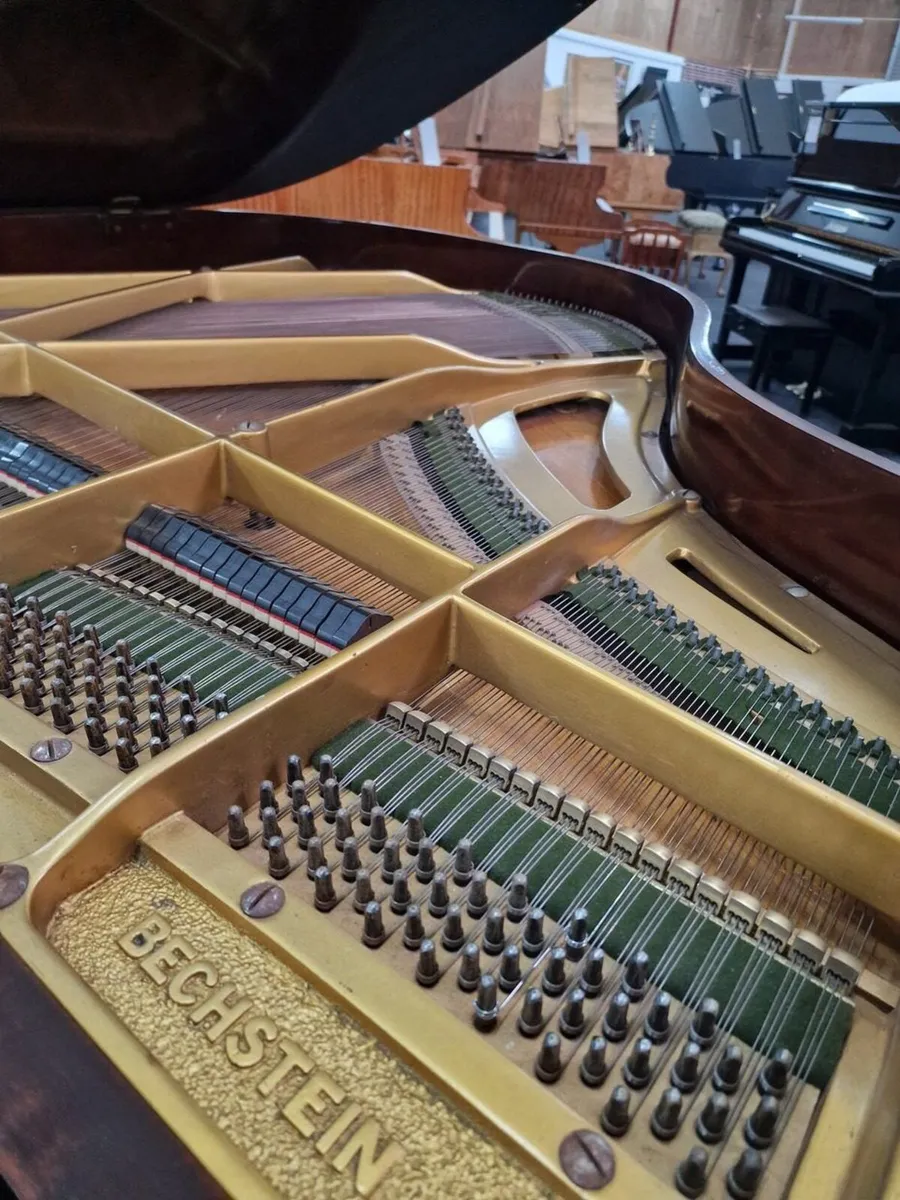 C.Bechstein Baby Grand Piano | Rich Mahogany - Image 3
