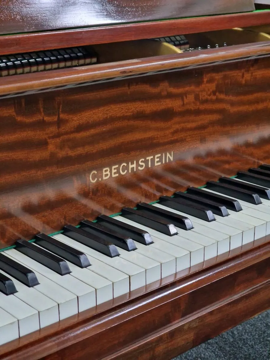 C.Bechstein Baby Grand Piano | Rich Mahogany - Image 4