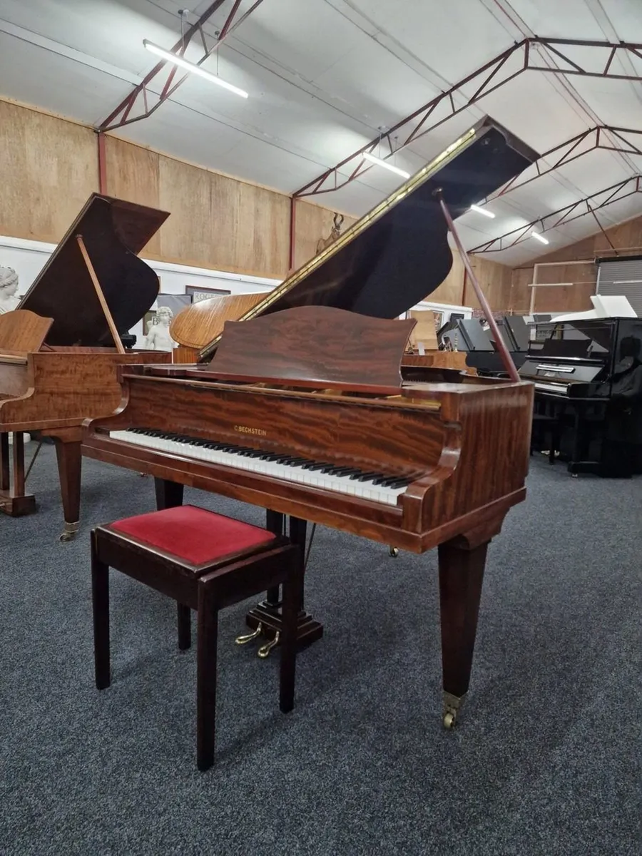 C.Bechstein Baby Grand Piano | Rich Mahogany - Image 1