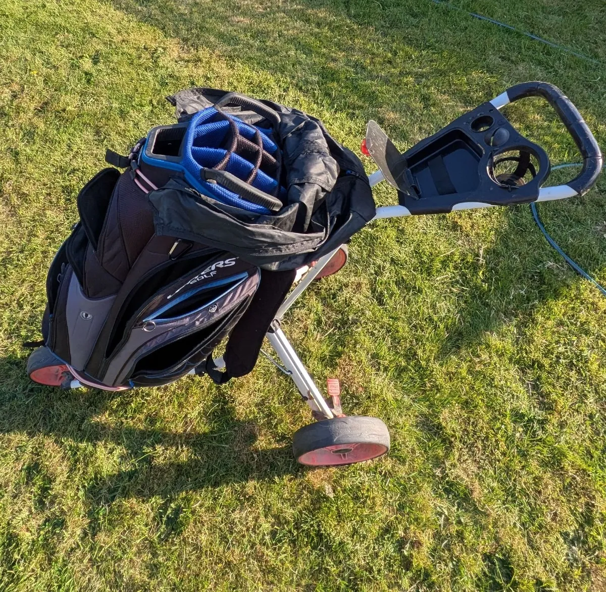 Golf Cart and Bag - Image 2