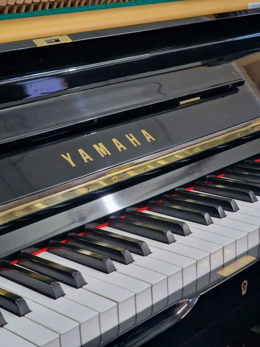 Yamaha U1 Upright Piano | Polished Black - Image 4