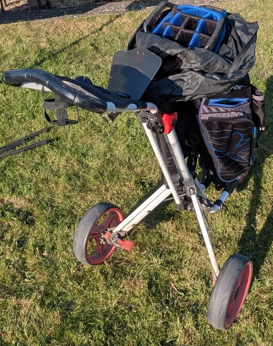 Golf Cart and Bag - Image 4