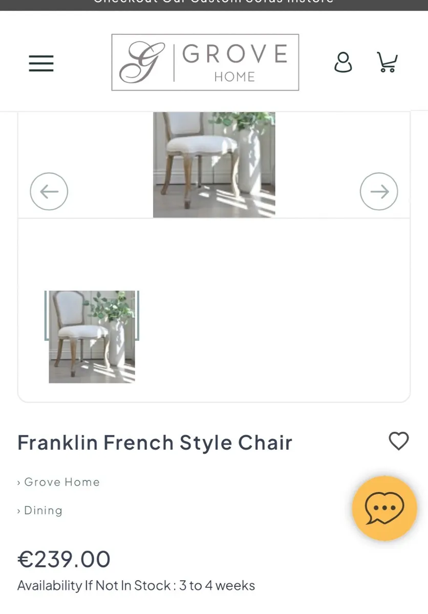Dining table and chairs - Image 2