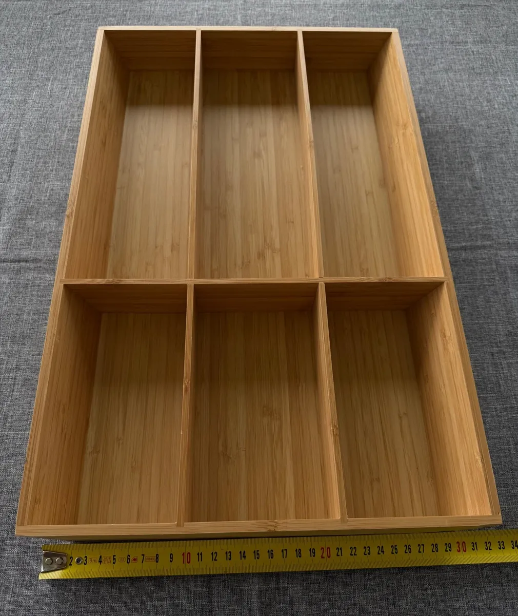 Bamboo Cutlery tray Ikea variera - Image 1