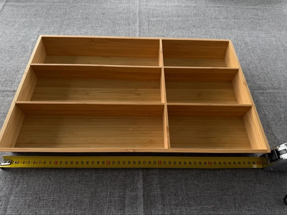 Bamboo Cutlery tray Ikea variera - Image 3