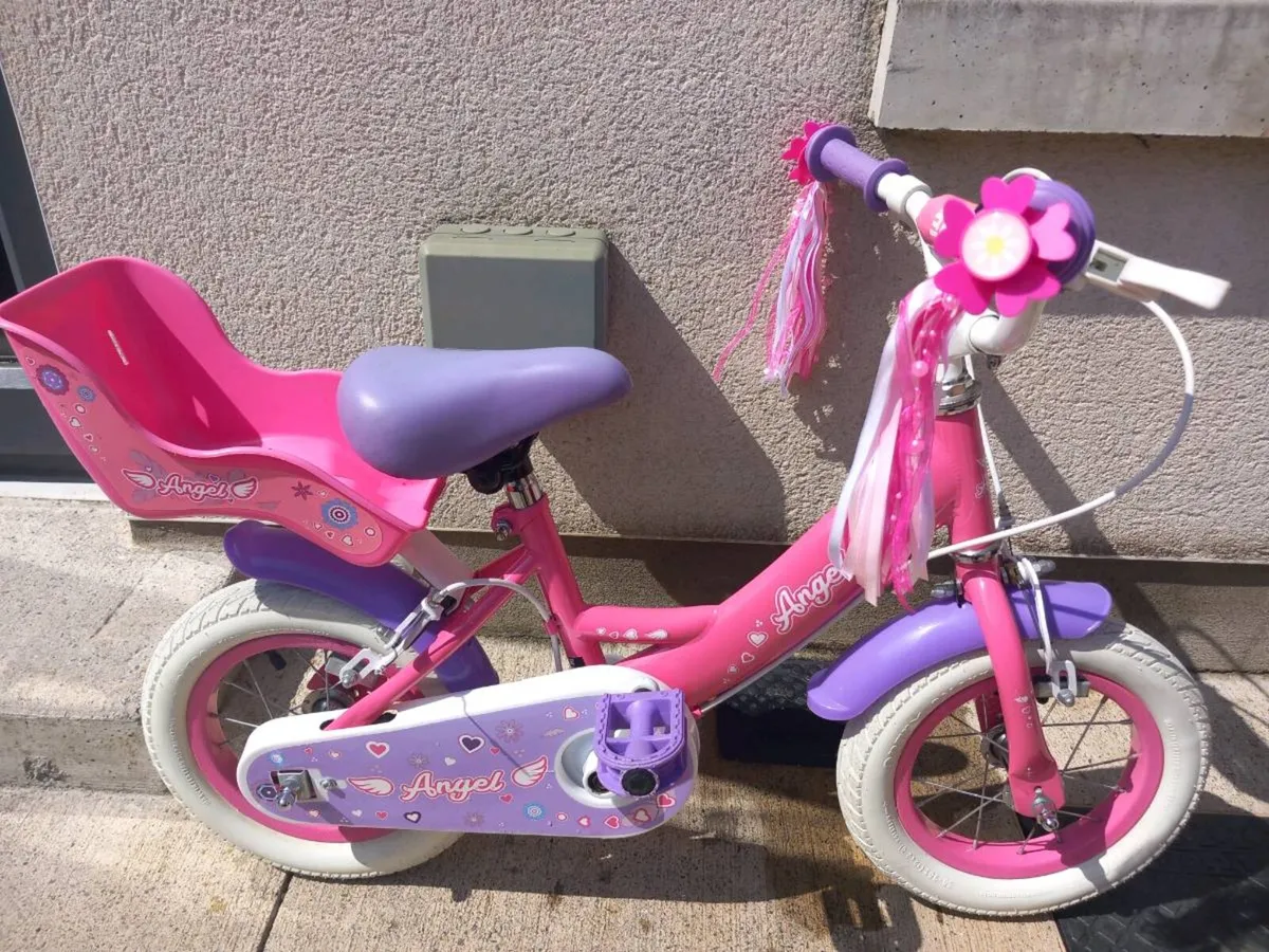 Kids angel bike size 12 inch wheels - Image 2