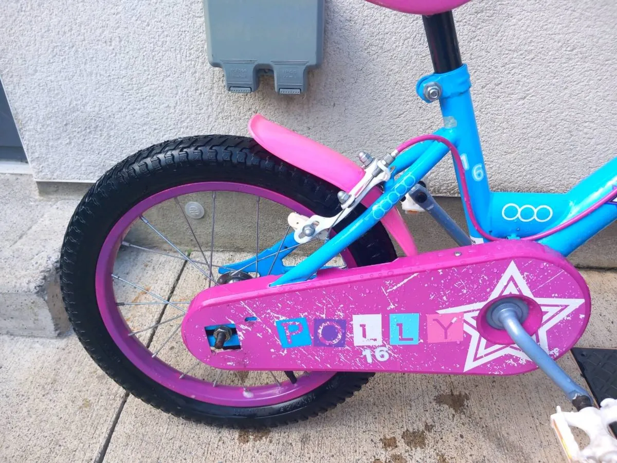 Kids polly bike size 16 inch wheels. - Image 3