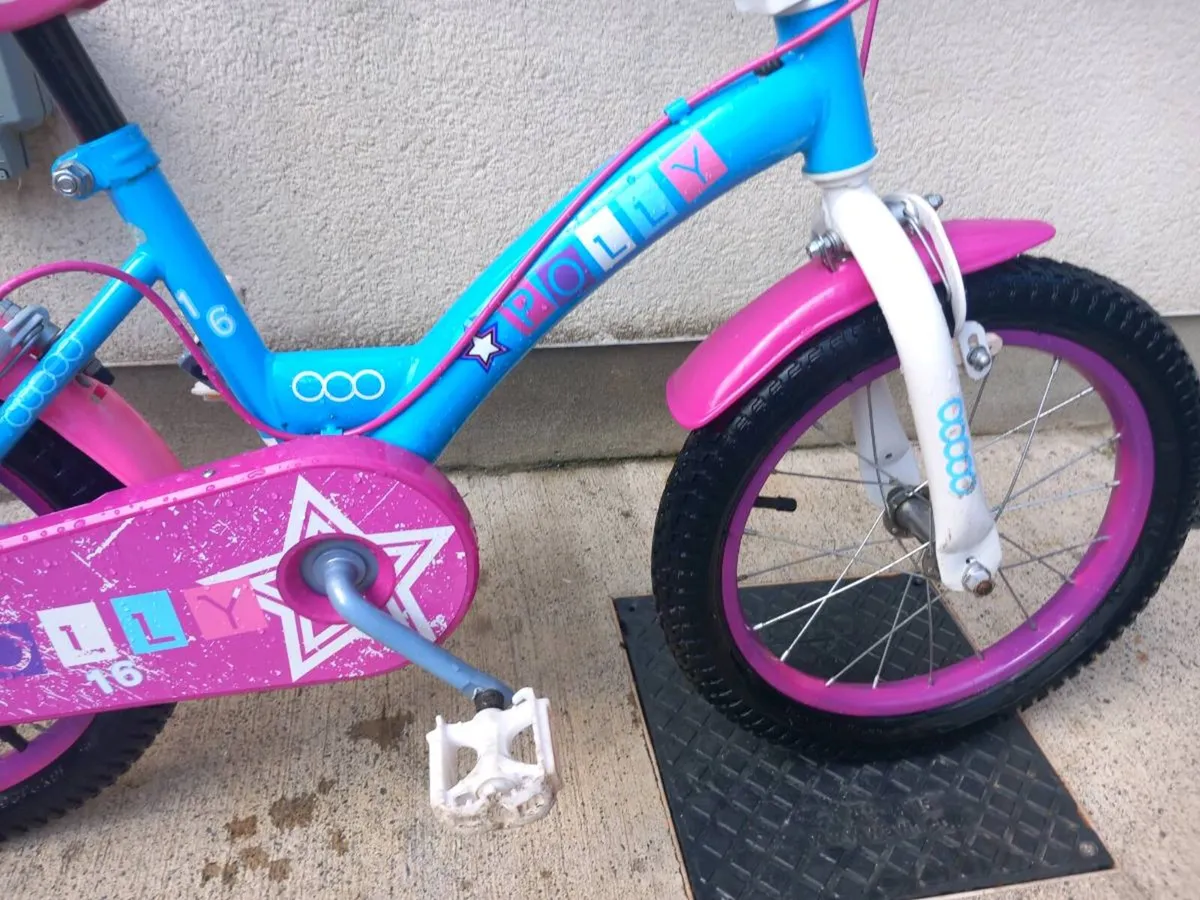 Kids polly bike size 16 inch wheels. - Image 4