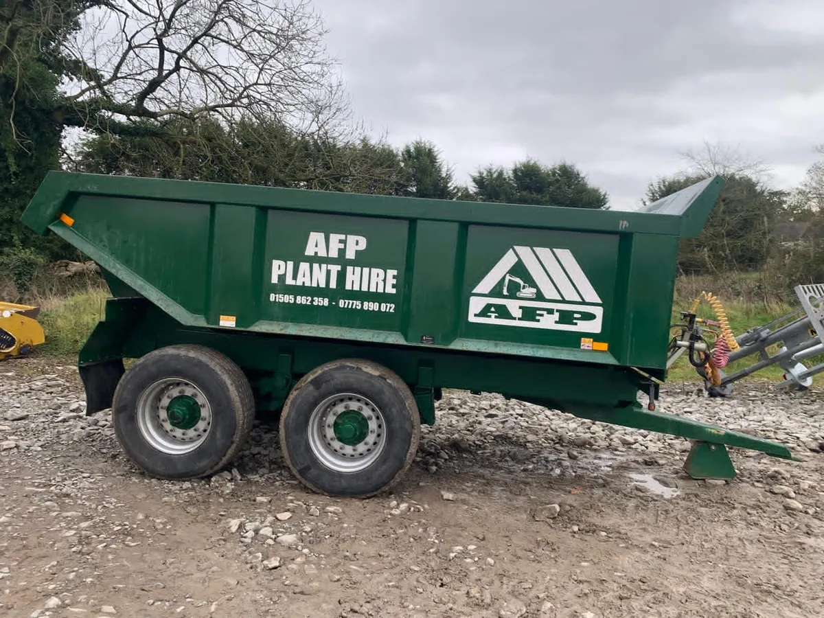 BAILEY 18T DUMP TRAILER, AS NEW - Image 2