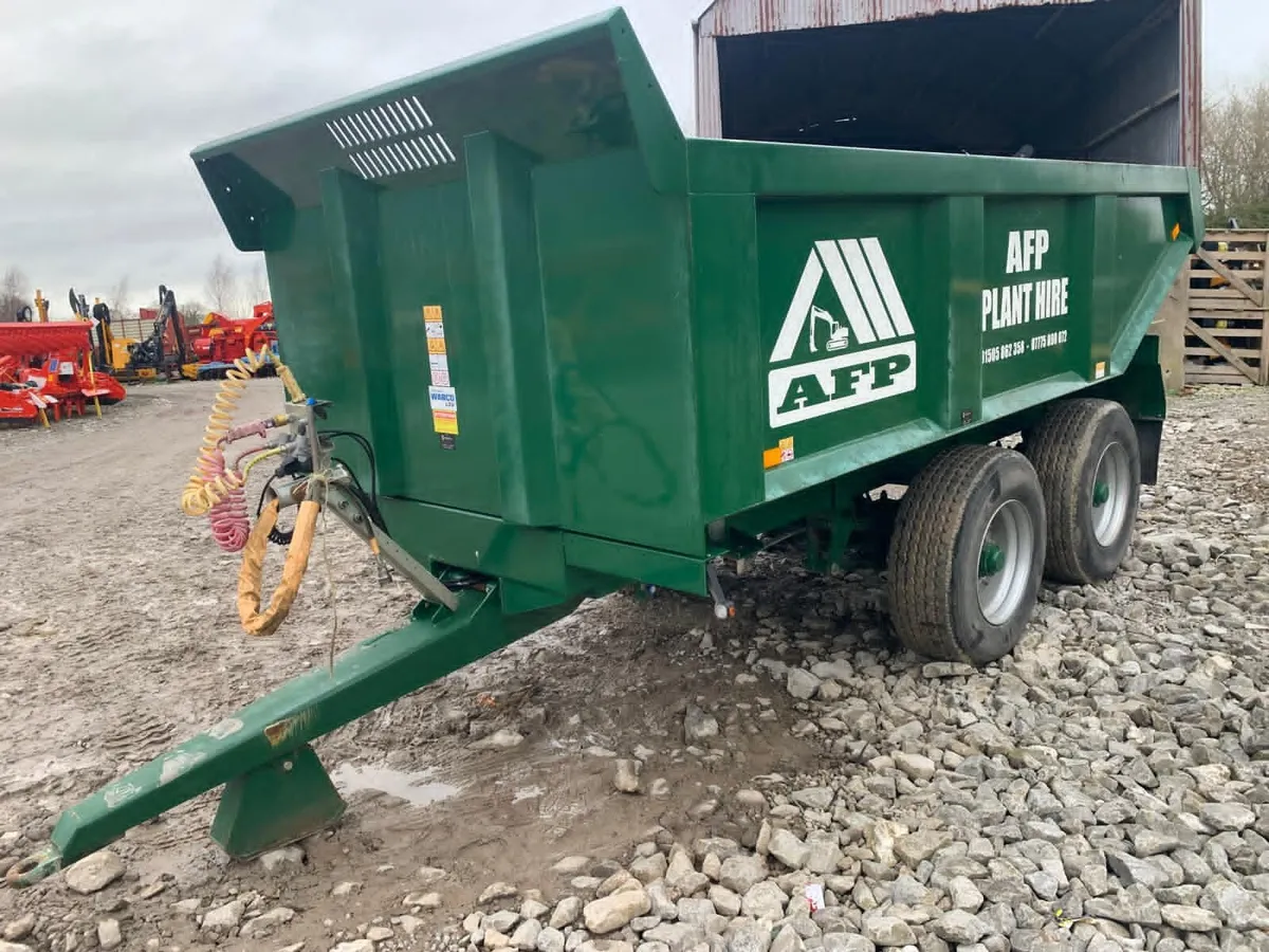 BAILEY 18T DUMP TRAILER, AS NEW - Image 4