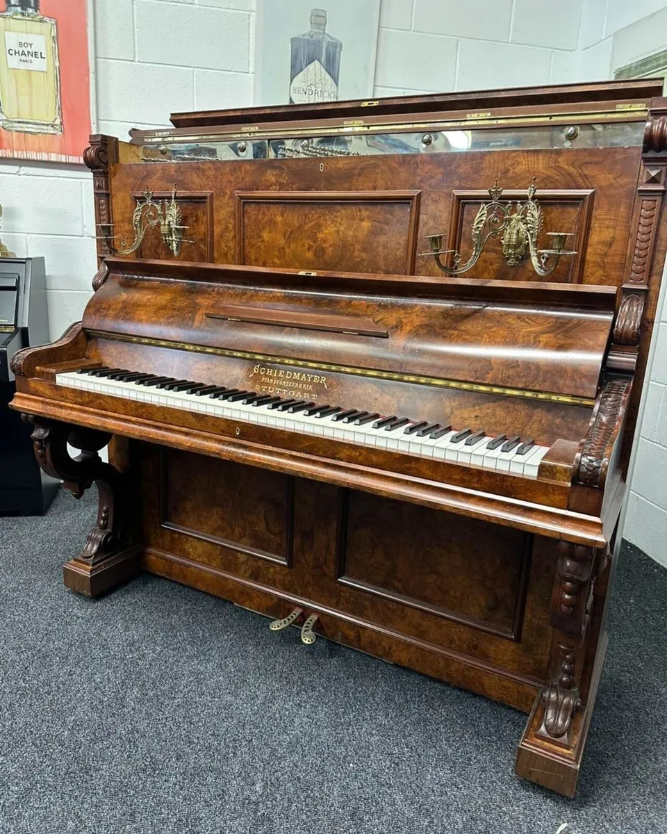 Schiedmayer Polished Walnut Case | c.1920  Piano - Image 1