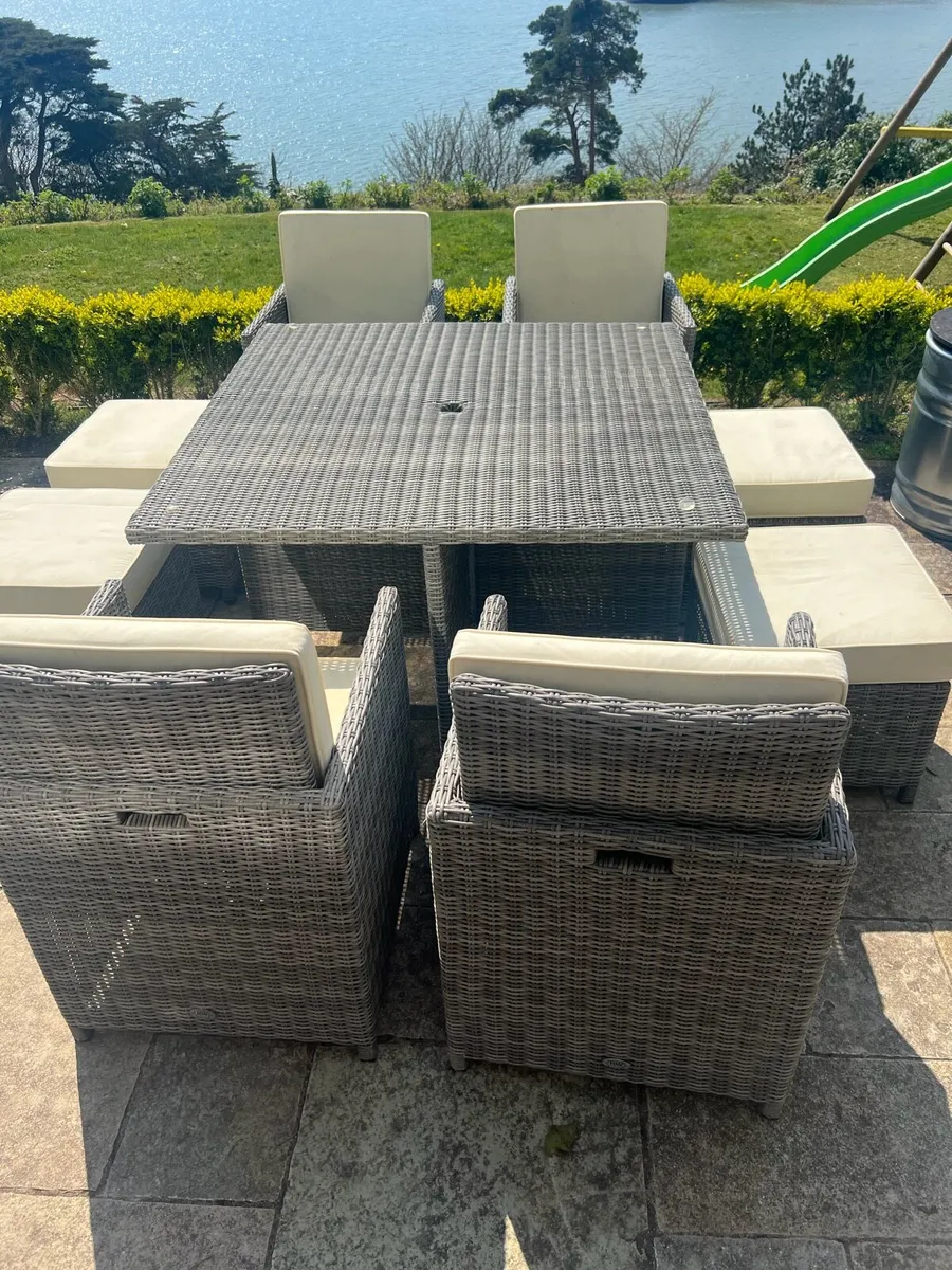 Rattan Cube Garden Furniture Set – Quick Sale - Image 4
