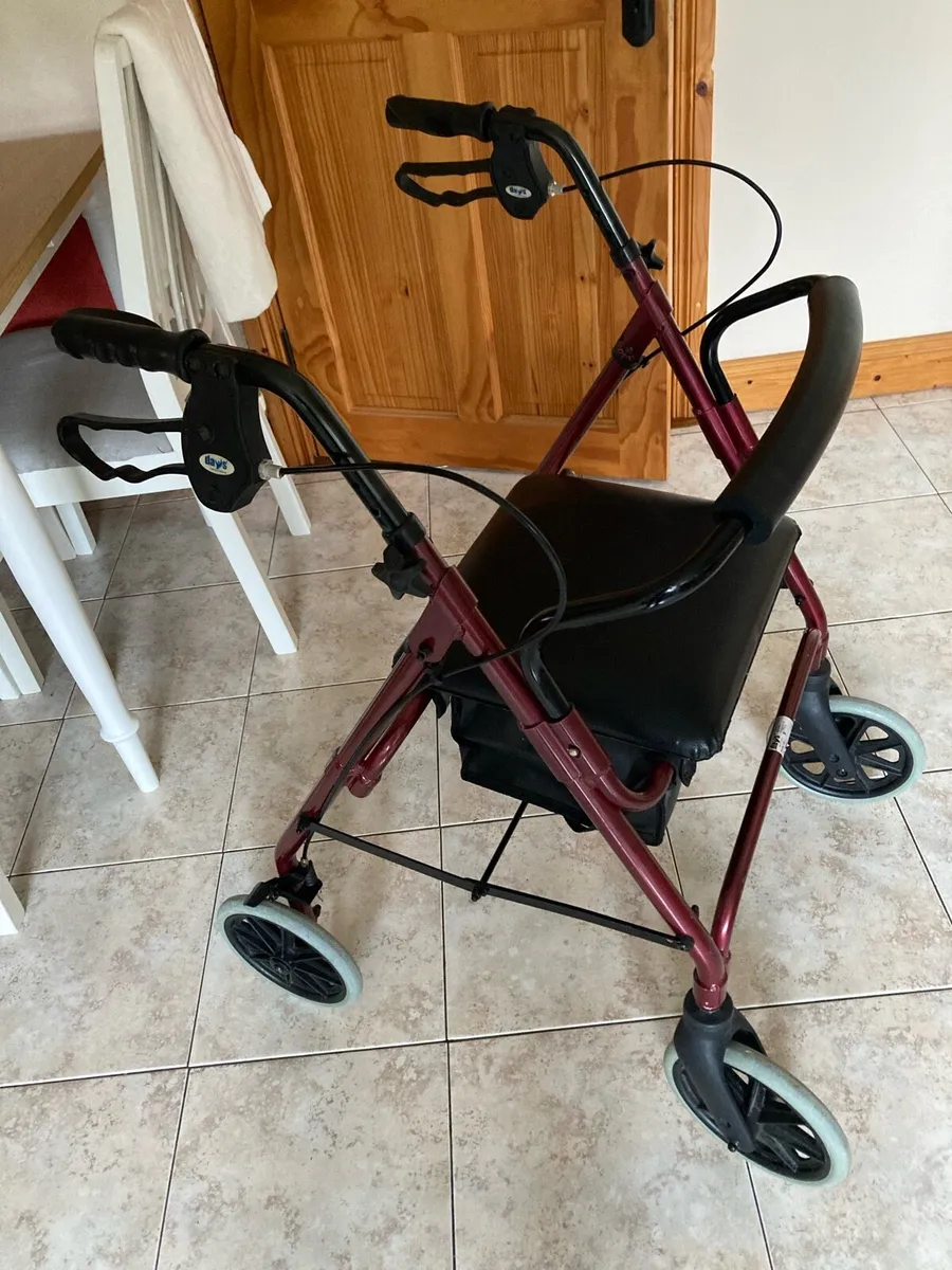 Walker / Rollator mobility aid - Image 1