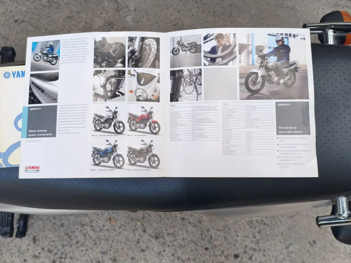 2008 Yamaha YBR125 - One Owner From New - Image 3