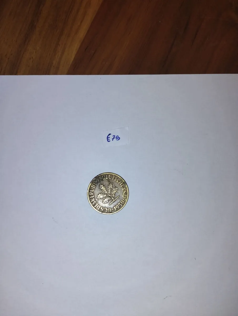 1950 10 Pfennig Coin - Image 2
