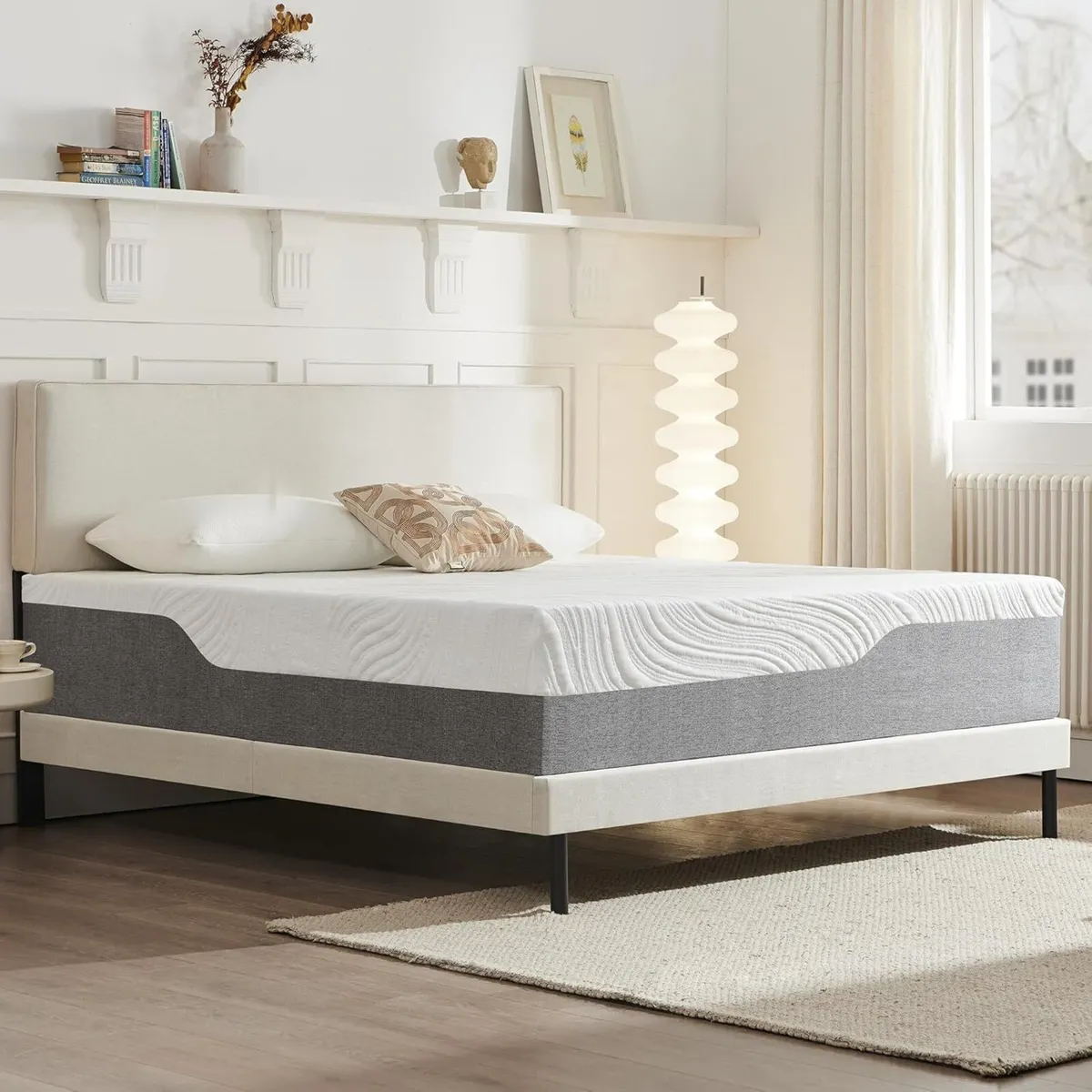 King Mattress Memory Foam Medium Firm Breathable - Image 1