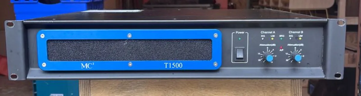 MC2 T1500 Amplifier - Image 1