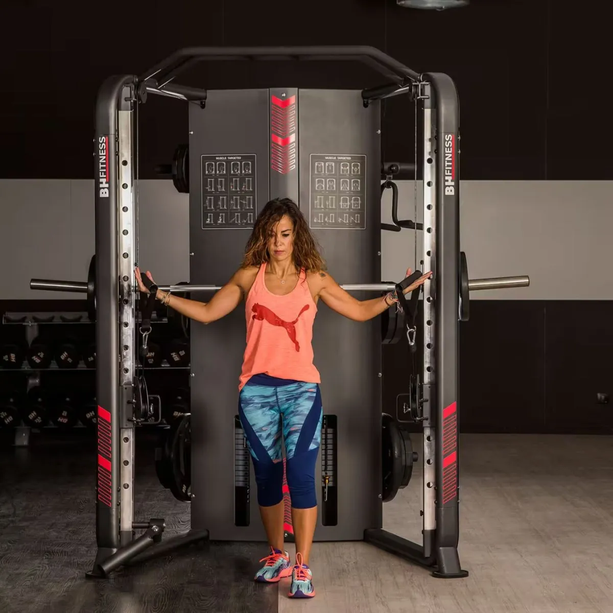 Bh Fitness Commercial Power Smith Rack - Image 3