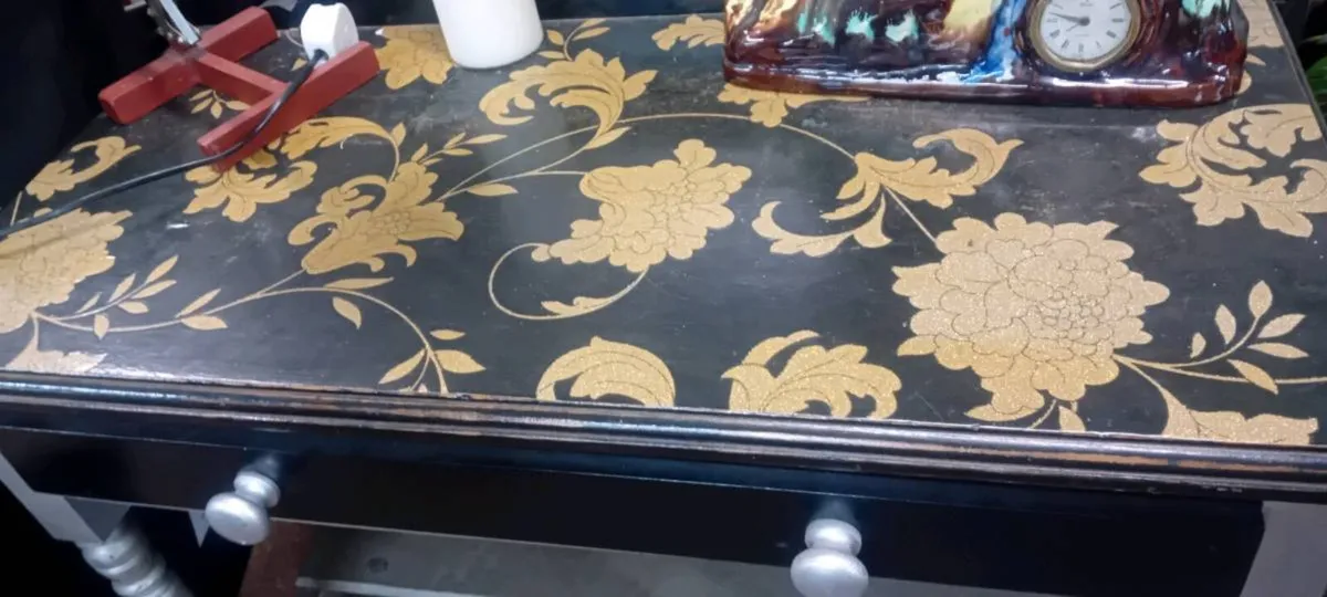 Decorative Upcycled Console Table - Image 3