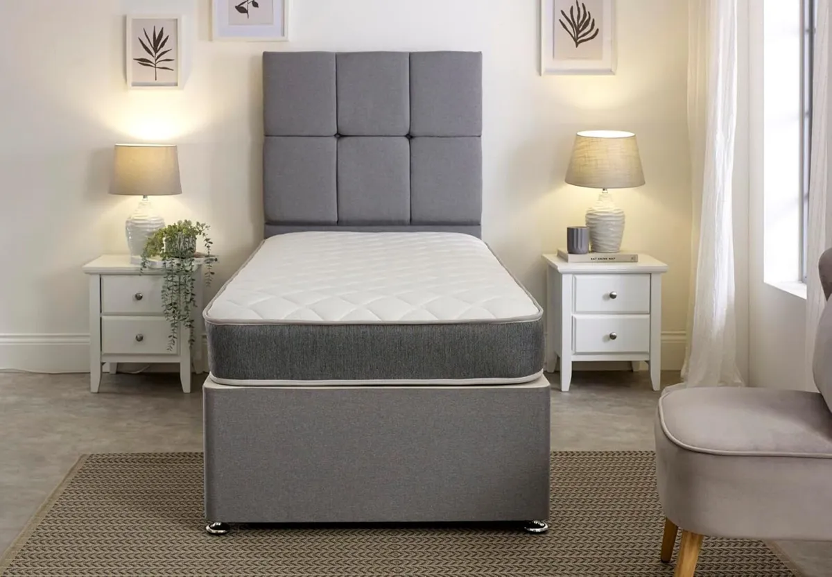 Grey Cooltouch Plus Essentials 4ft Small Double - Image 2