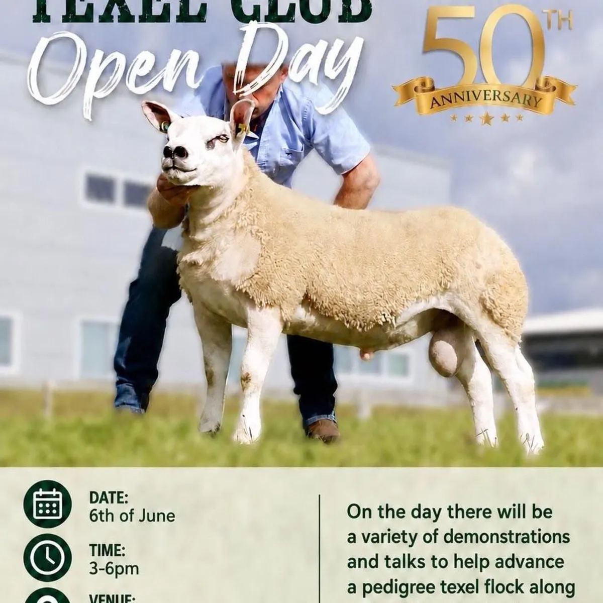 Open Day Irish Texel 6th June