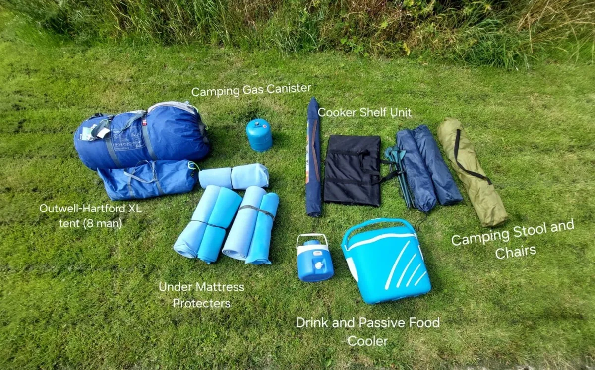 Outwell Hartford XL 8 Person Tent - Image 3