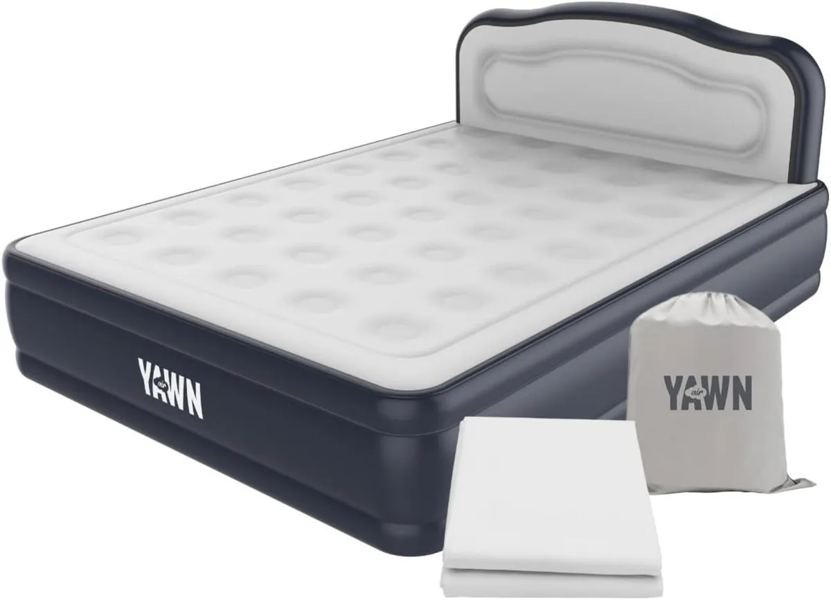 Deluxe Self-Inflating Airbed with Custom Fitted - Image 1