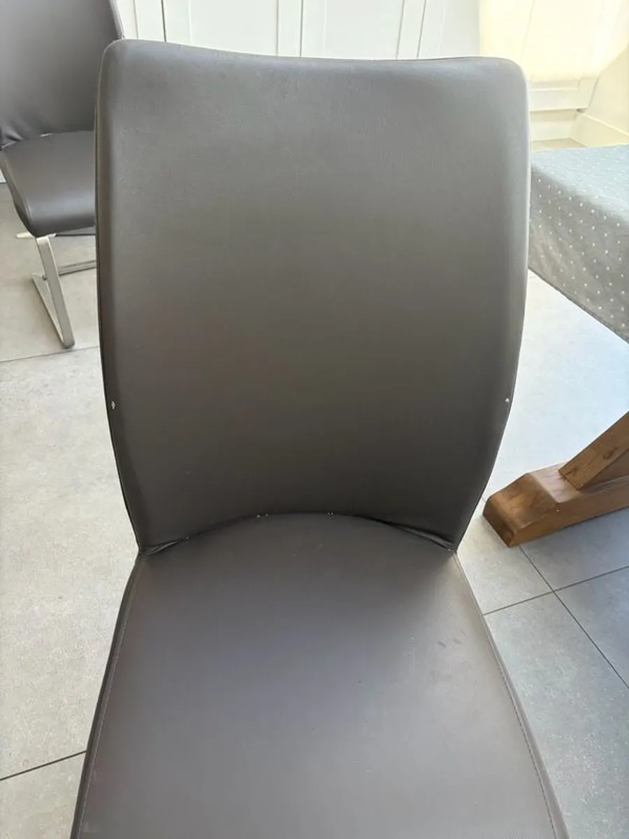 dining room chairs x 4 - Image 4