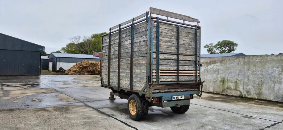 12 x 7 silage trailer - Image 4