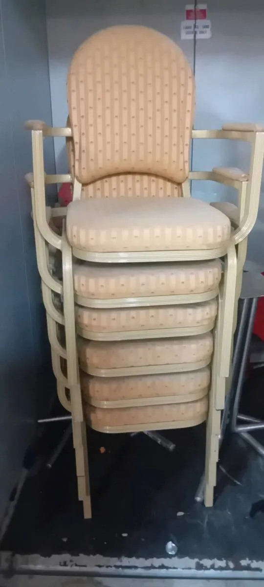 Stackable Lightweight Restaurant Chairs As Seen - Image 1