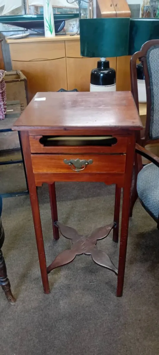Antique Ecclesiastical Collection Table - Image 1