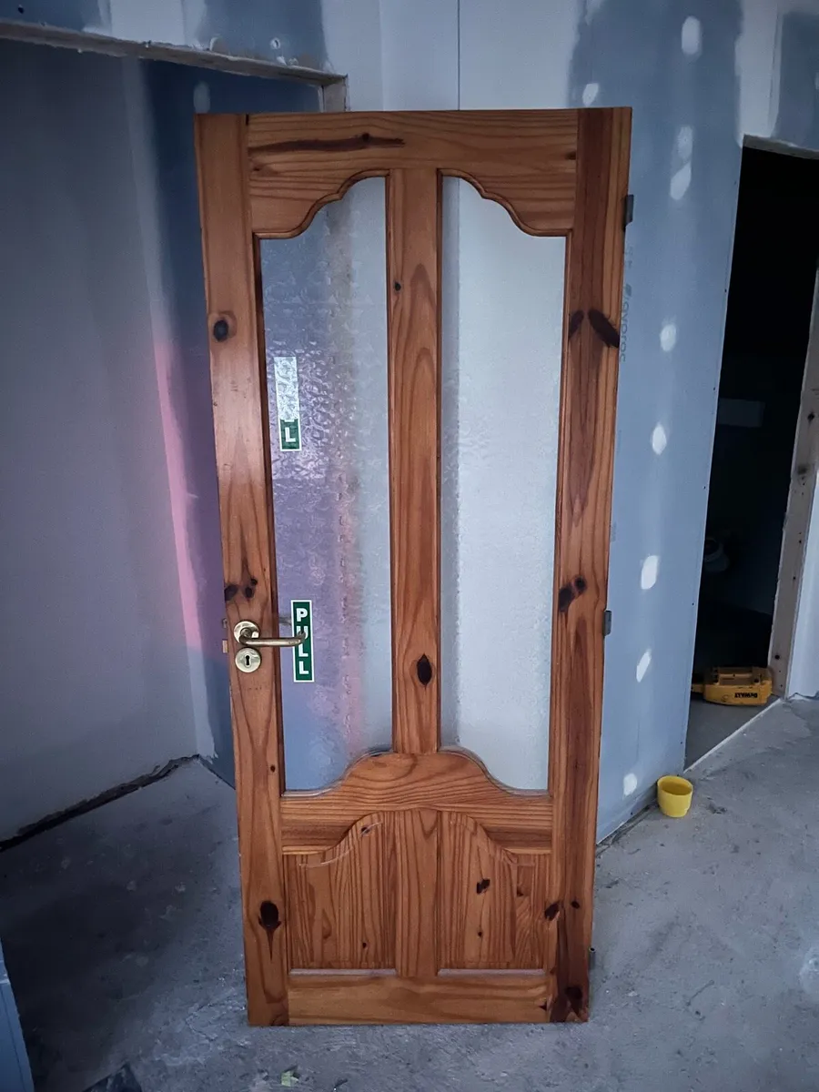 Solid oak door set - Image 1