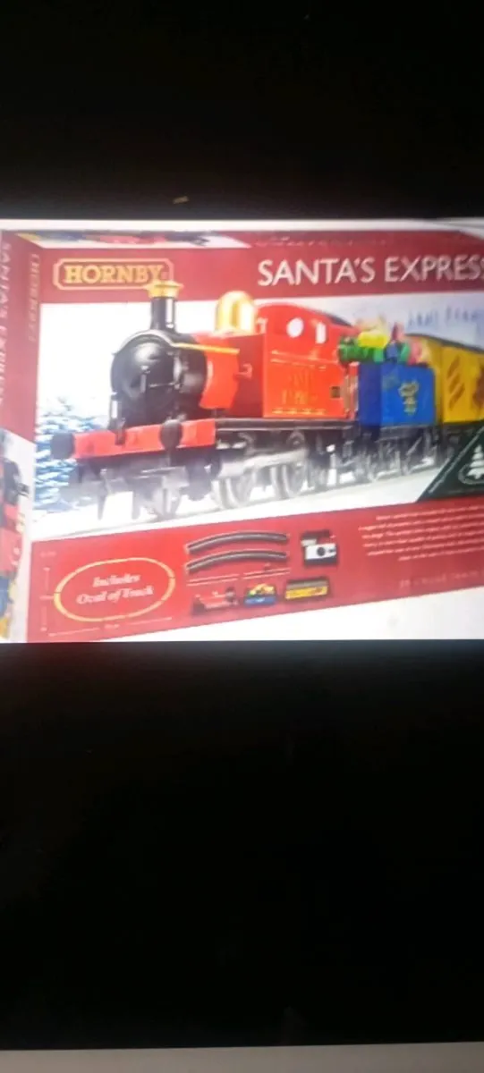 HORNBY OO GAUGE O-4-O SANTAS  EXPRESS TRAIN - Image 2