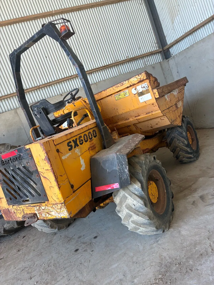 6 tonne barford dumper - Image 1
