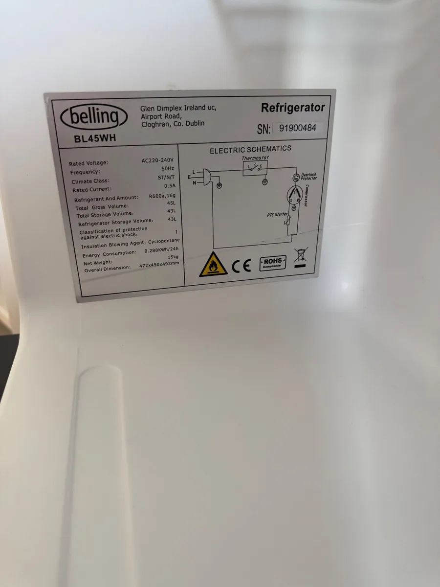Table Top Fridge - Image 3