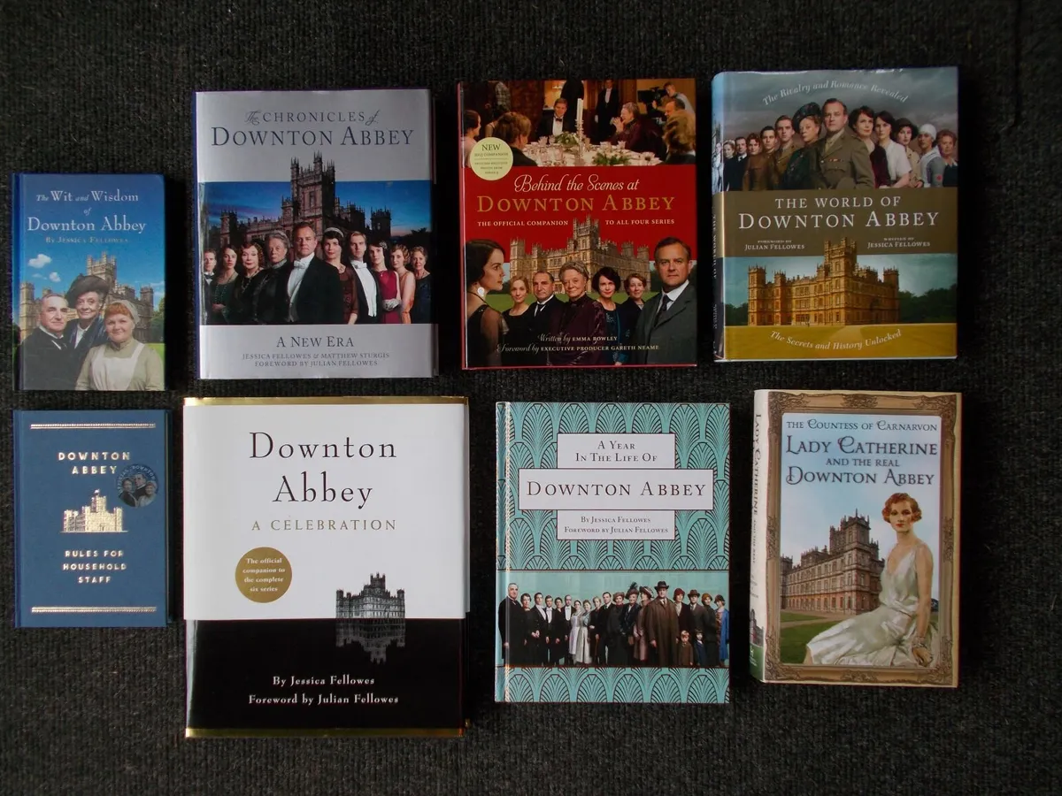 Collection of 8 Downton Abbey Books *NEW* - Image 1
