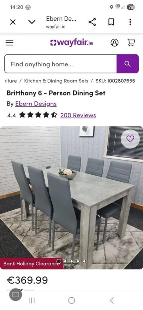 Table and 6 chairs - Image 4