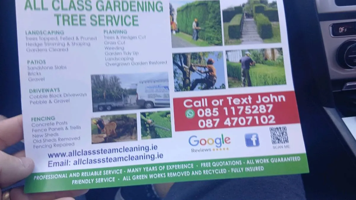 All class cleaning & gardening - Image 4