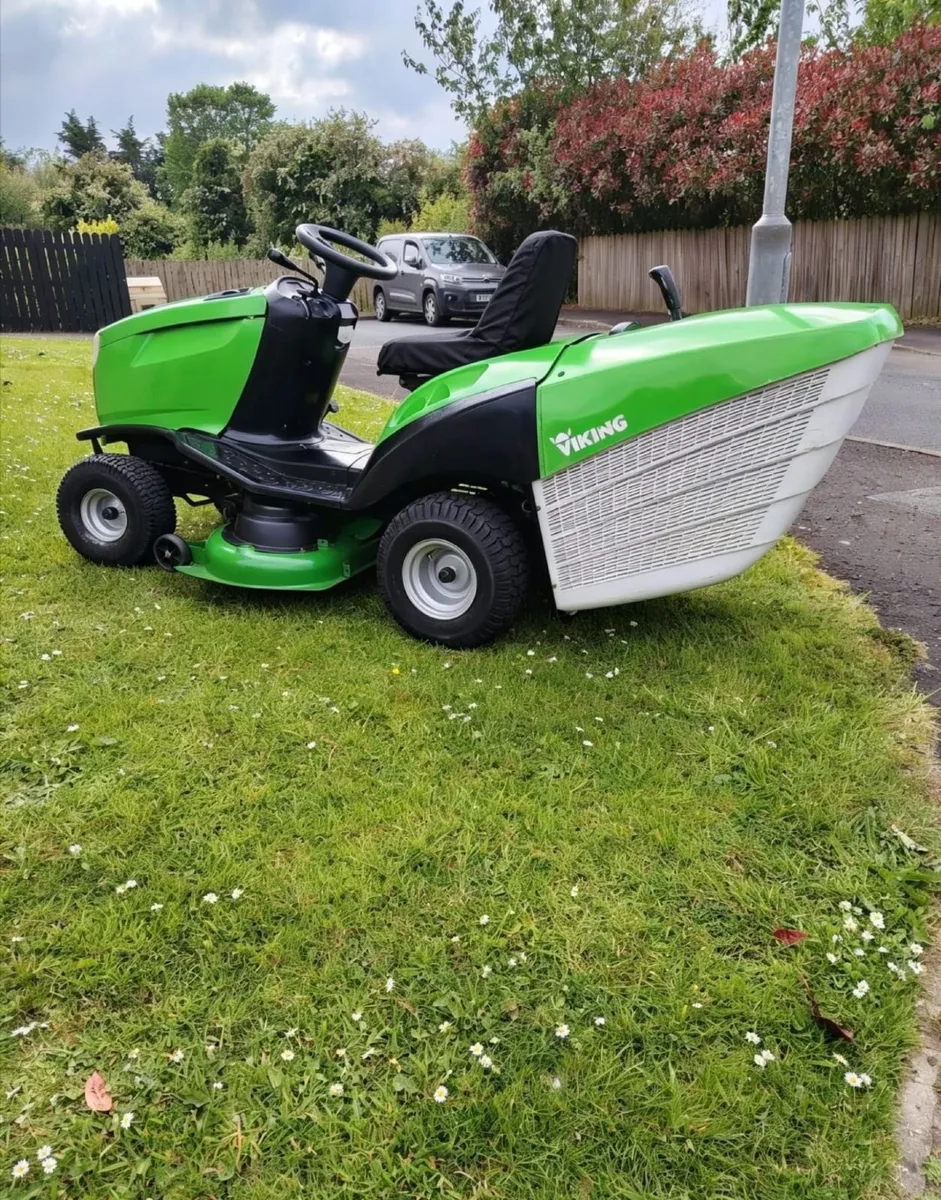 Viking ride on lawnmower - Image 3